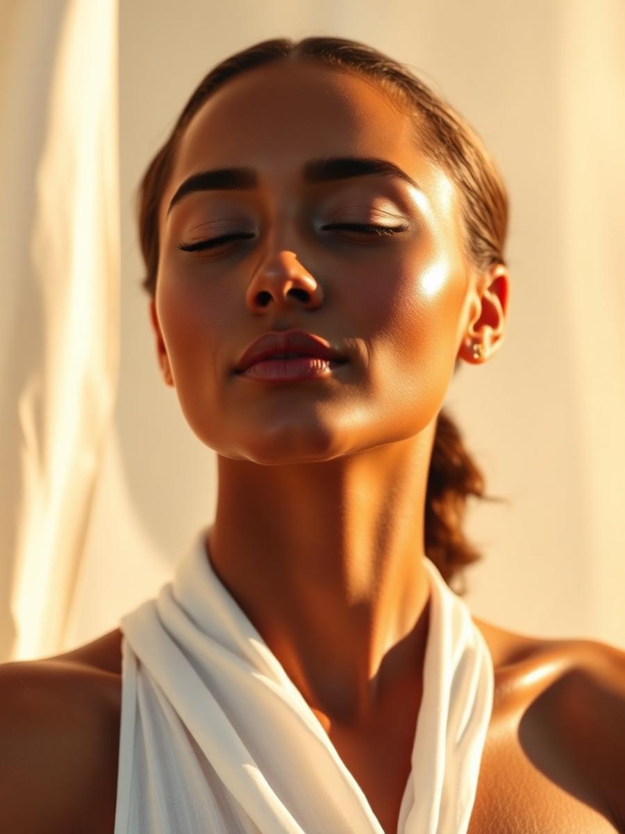 Sun-warmed skin, all year